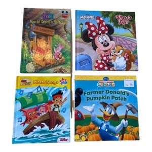 4 - kids book bundle - Disney